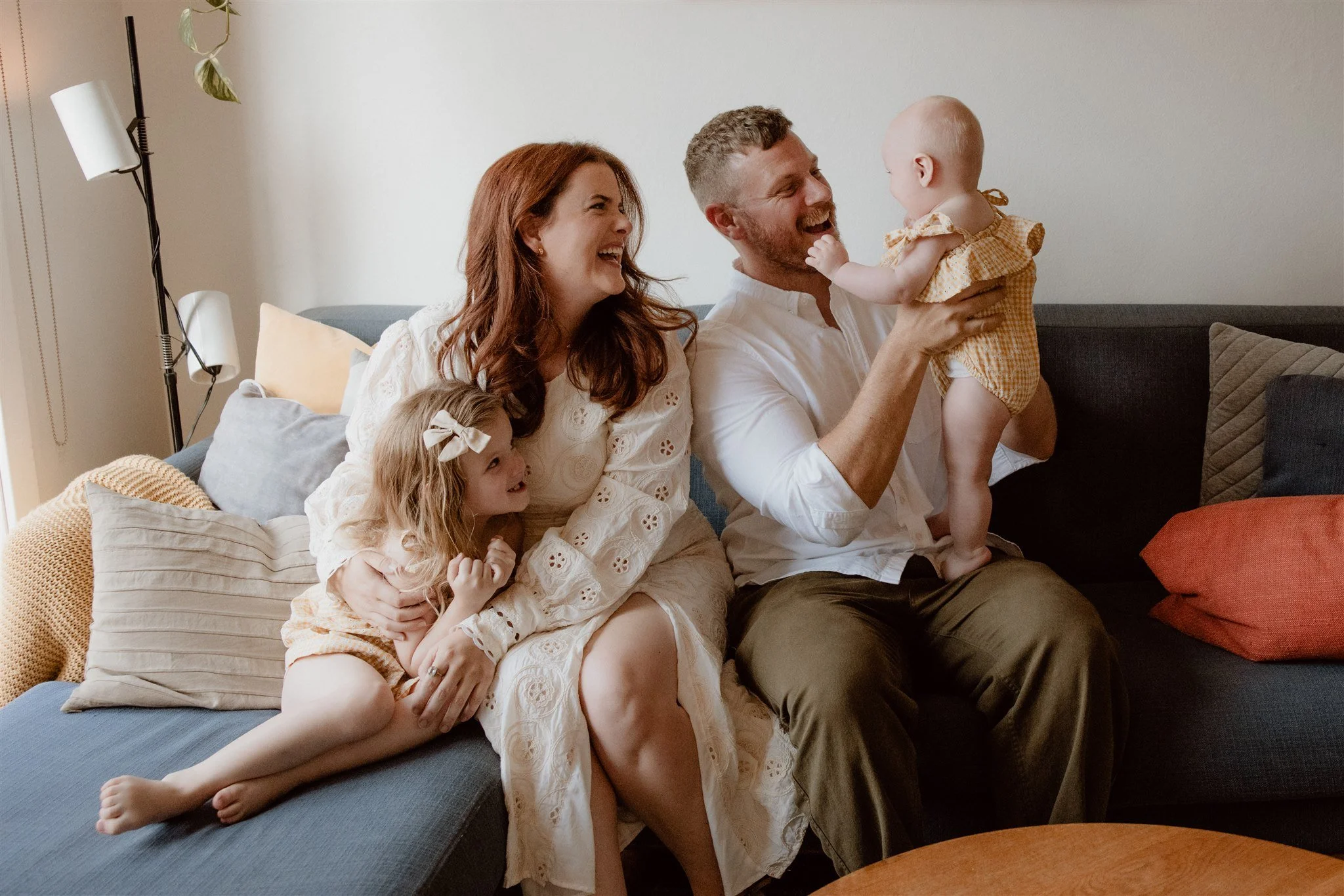 The Roberts Family - In Home Family Session: Canberra Family Photographer