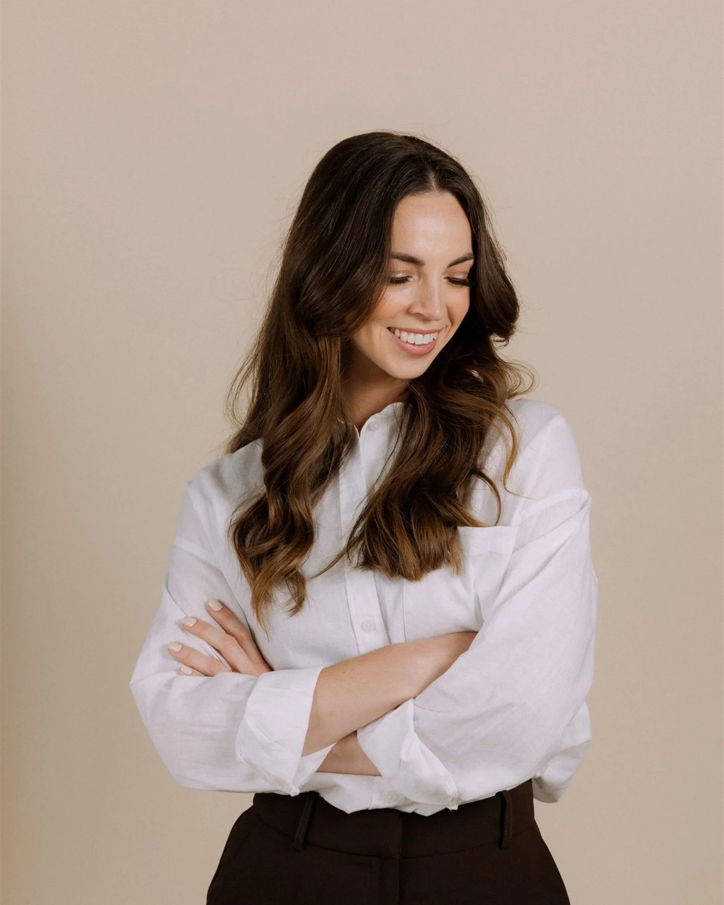 A quiet kind of confidence, the kind that doesn&rsquo;t need to shout ✨

That&rsquo;s exactly the mood that Steph carries; warm, calm, considered&hellip; and the intention here was to honour that whilst creating branding imagery that feels aligned wi