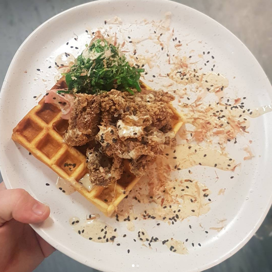 Miso Waffles - Photo Credit Steven Findlay