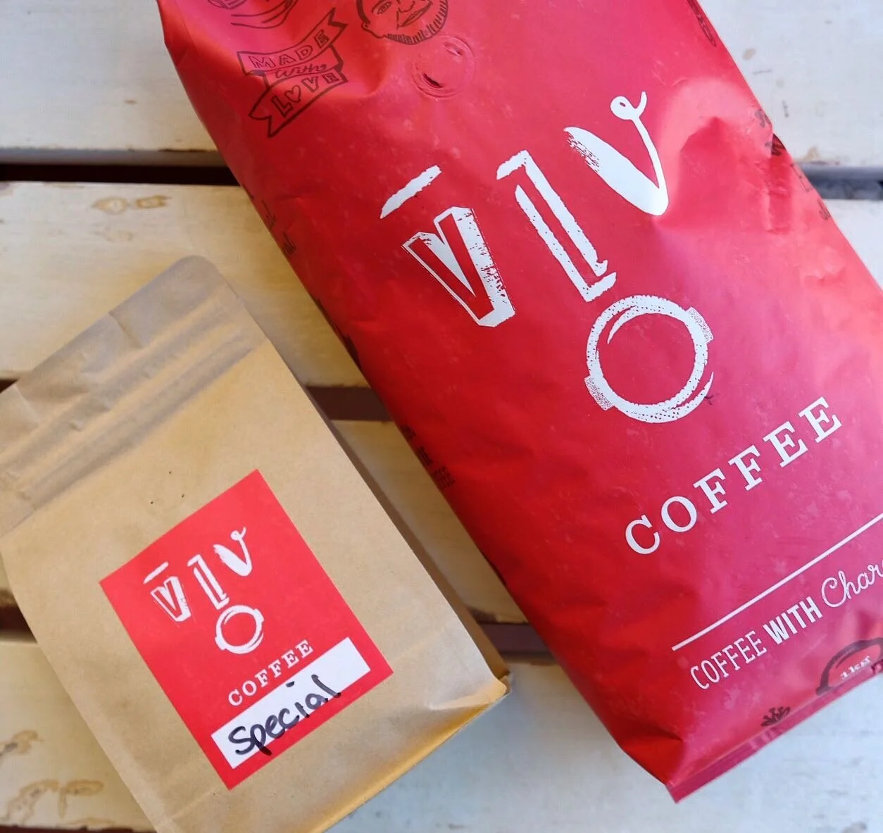 Pick up a bag of beans in store for home or the office #Vivocoffee #brisbanecafe #littleclive