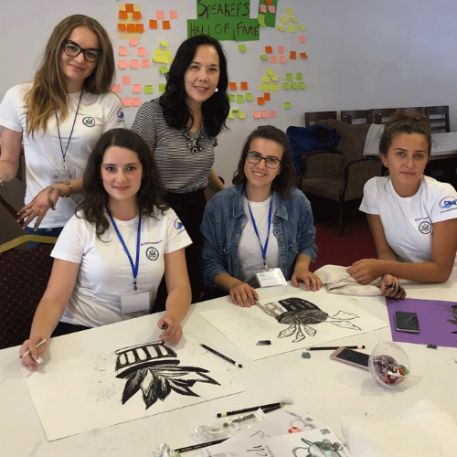Drawing Workshop for Community Building Mitrovica, 2018