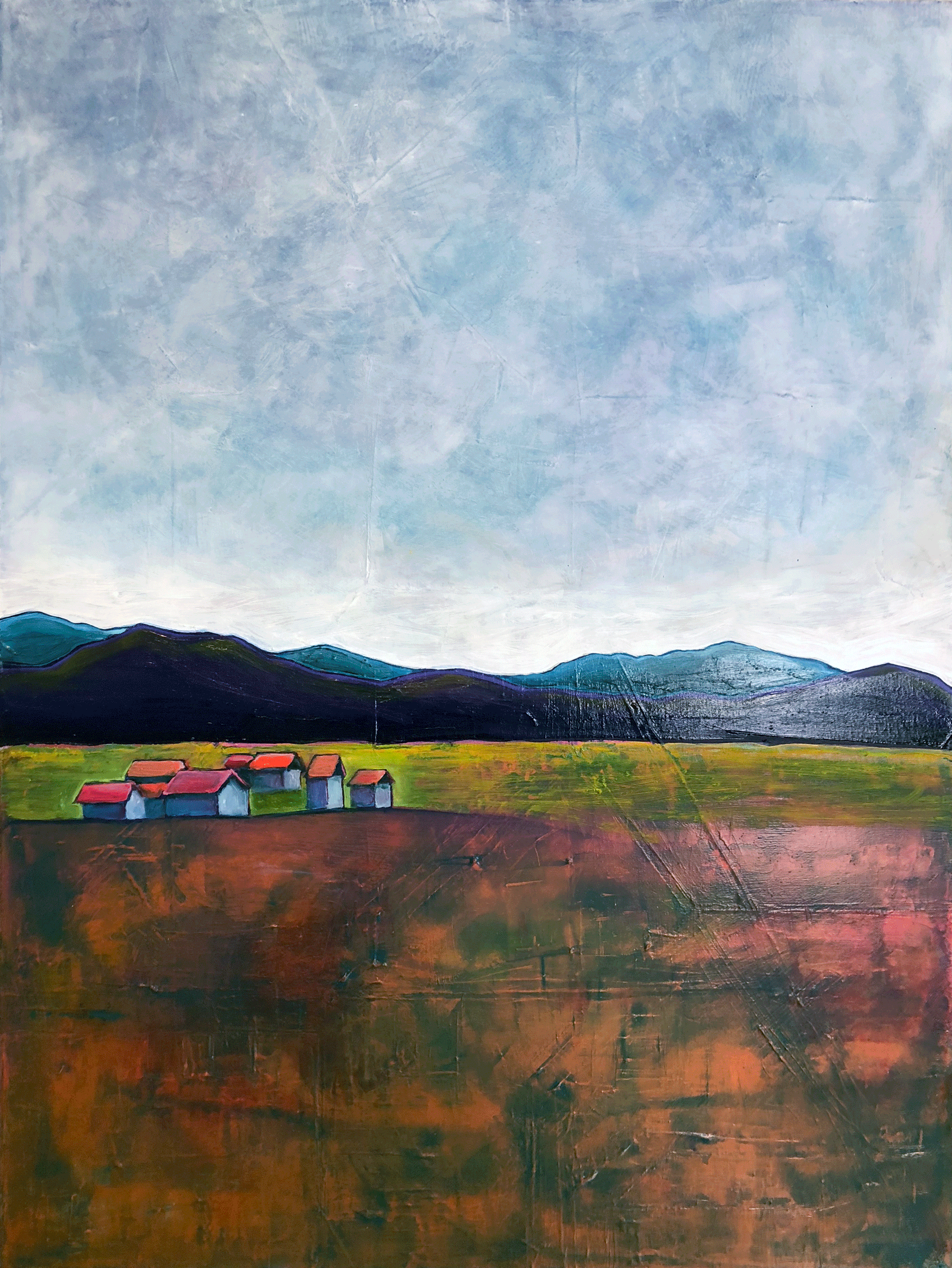 Signs of Life #5 2018, oil on canvas NFS / Private collection