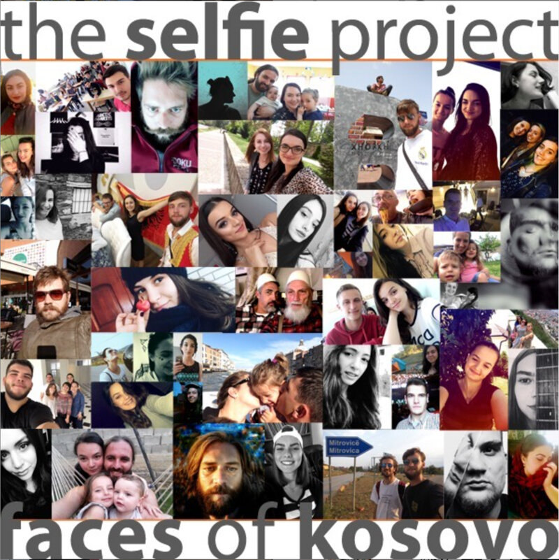  Giant wall size mural of selfies submitted by local community and online audience. Learn more  HERE . 