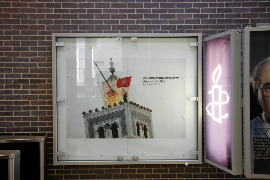 Exposition Amnesty intenational Londres. UK. 2011