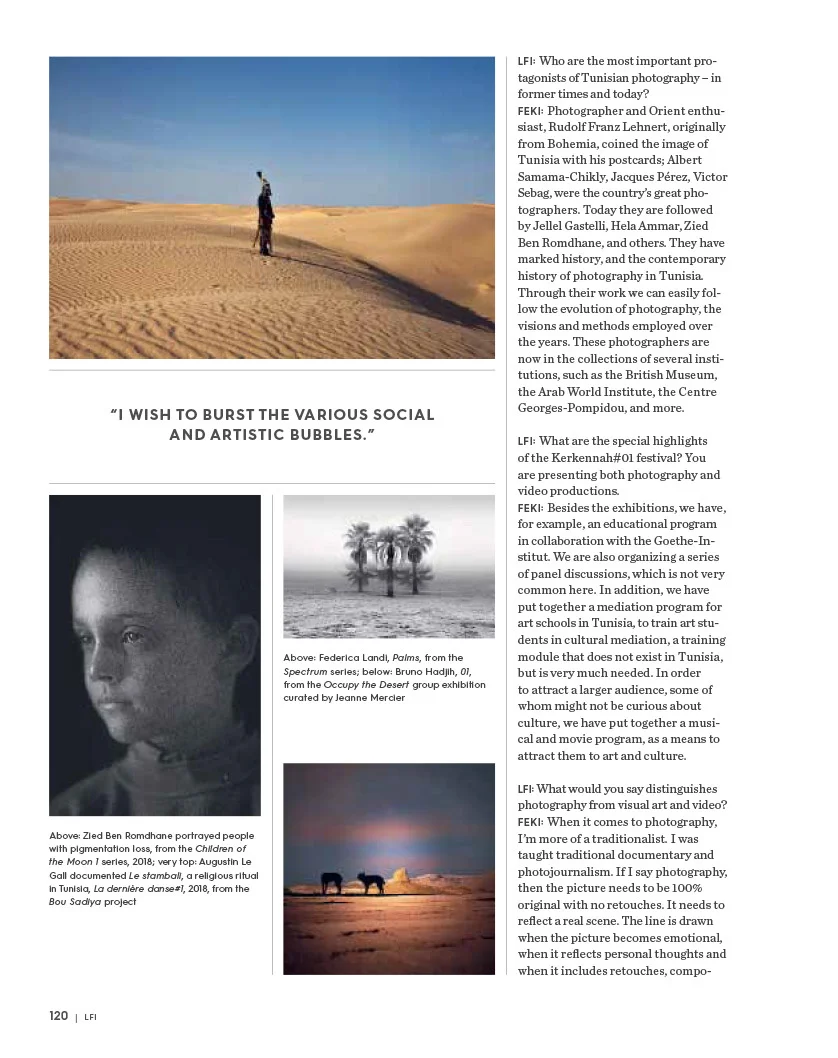Series “Looking for Saadiya” in Leica Magazine. July 2018