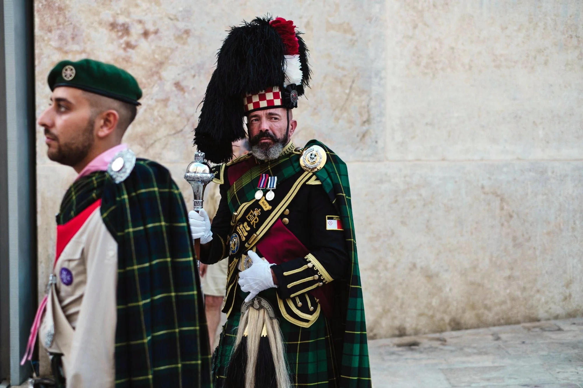 Scenes de vie quotidienne a La Vallette. Malte.