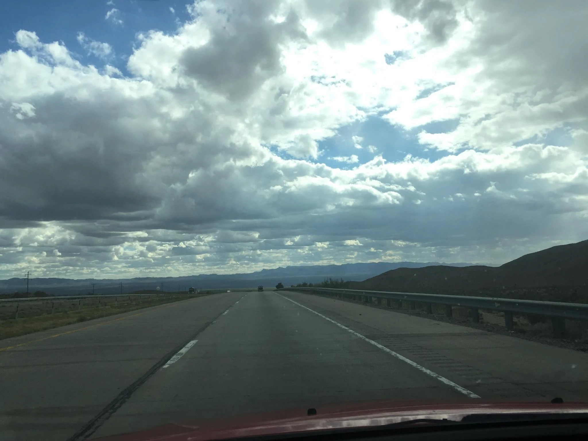 Driving across Texas was some seriously pioneer shit.