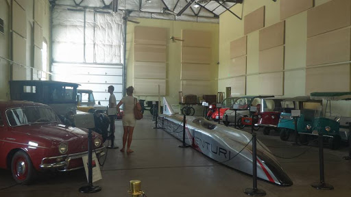 They had a lot of cars and airplanes in a warehouse, which was by far my favorite part.