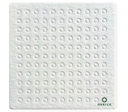 TowelsRus Anti-Fungal Non-Slip Rubber Shower Mat with Bubbles 53 x 53cm