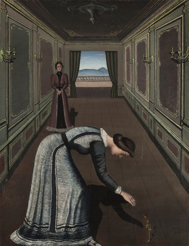 Femme a la rose, 1936. Oil on Canvas