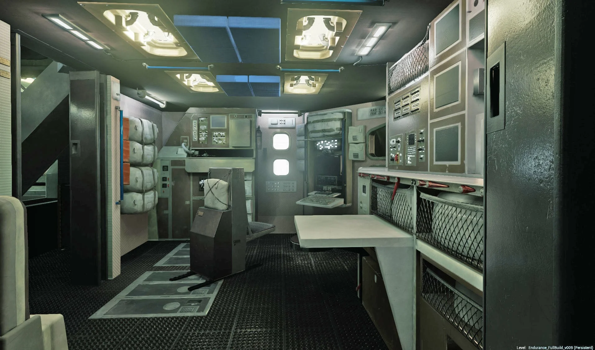 Interstellar Ship Interior