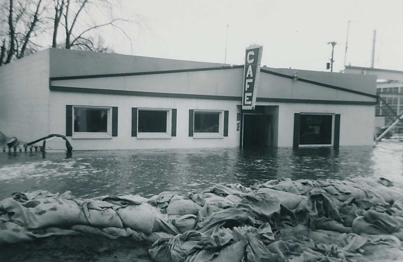 2. Delano Cafe, Flood of 1965