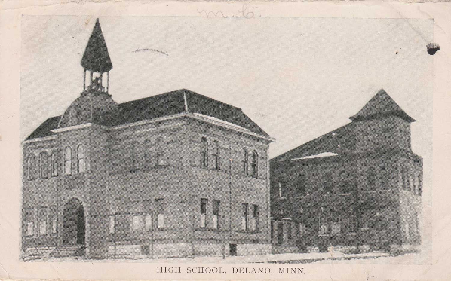 11. Delano High School Postcard