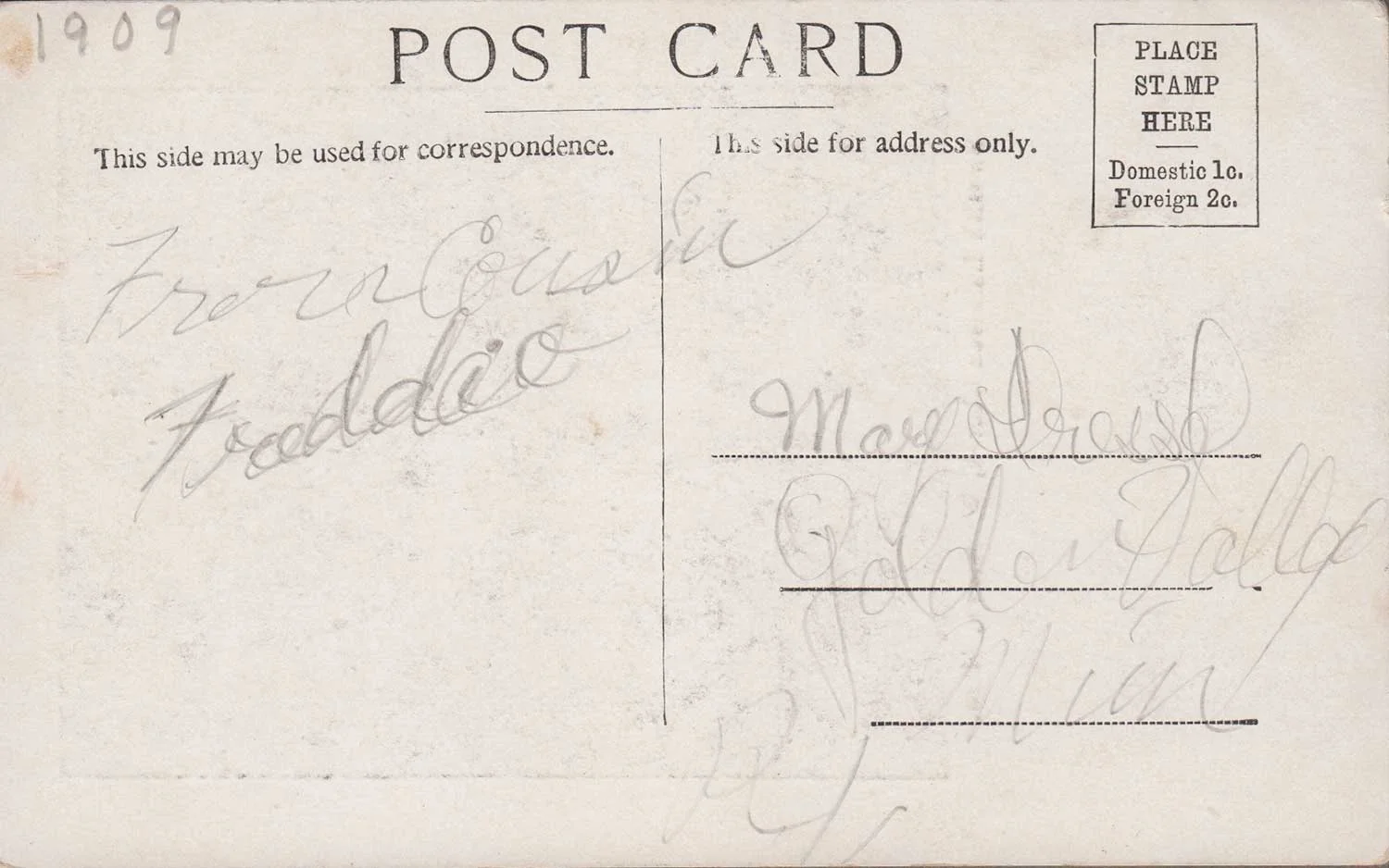 22. Swedish Lutheran Church Postcard
