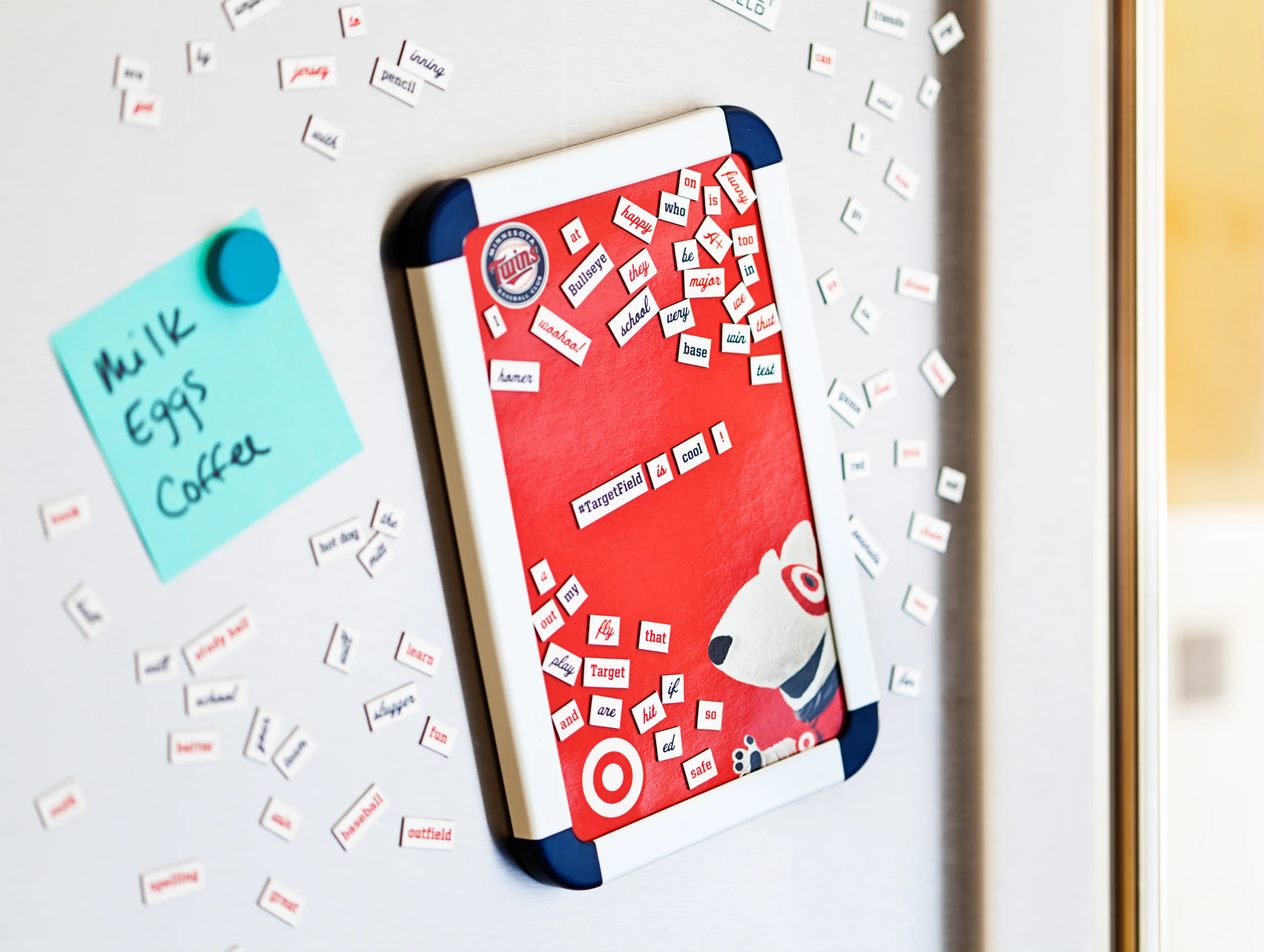 Magnetic Poetry for Minnesota Twins & Target Field