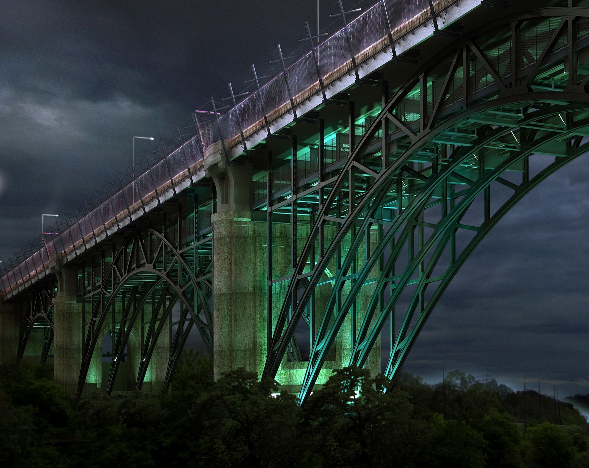 Dereck Revington Studio - The Luminous Veil III - Don Valley View