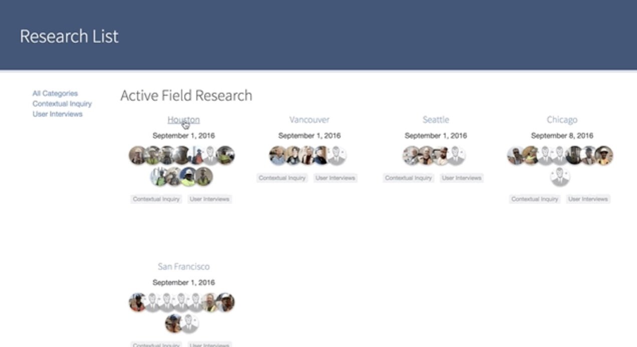 The readout website used an open-source WordPress template from the NASDAQ design team and encouraged continuous discovery.