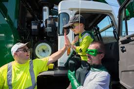   Boy With Cystic Fibrosis Lives Dream as Garbage Man for a Day