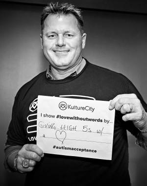 Roger Clemens Supporting "Love Without Words"