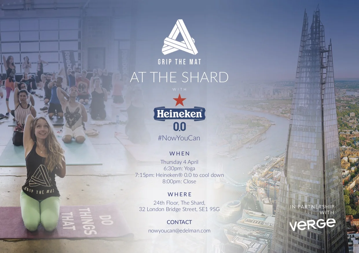 Soul &amp; Spirits With Heineken in Partnership With Verge