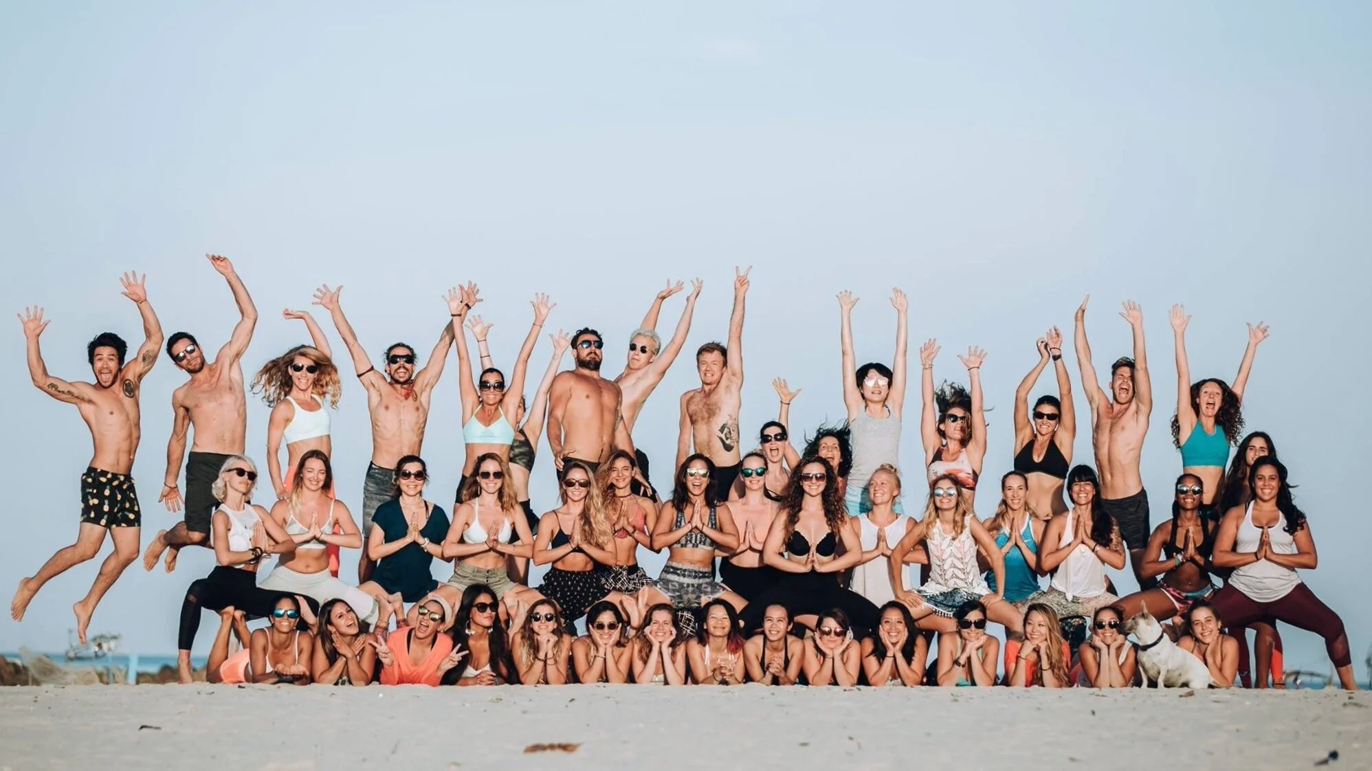 social distancing yoga social event