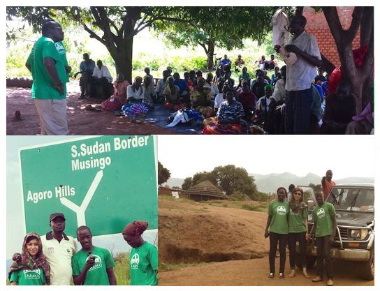 Field visit in North Uganda