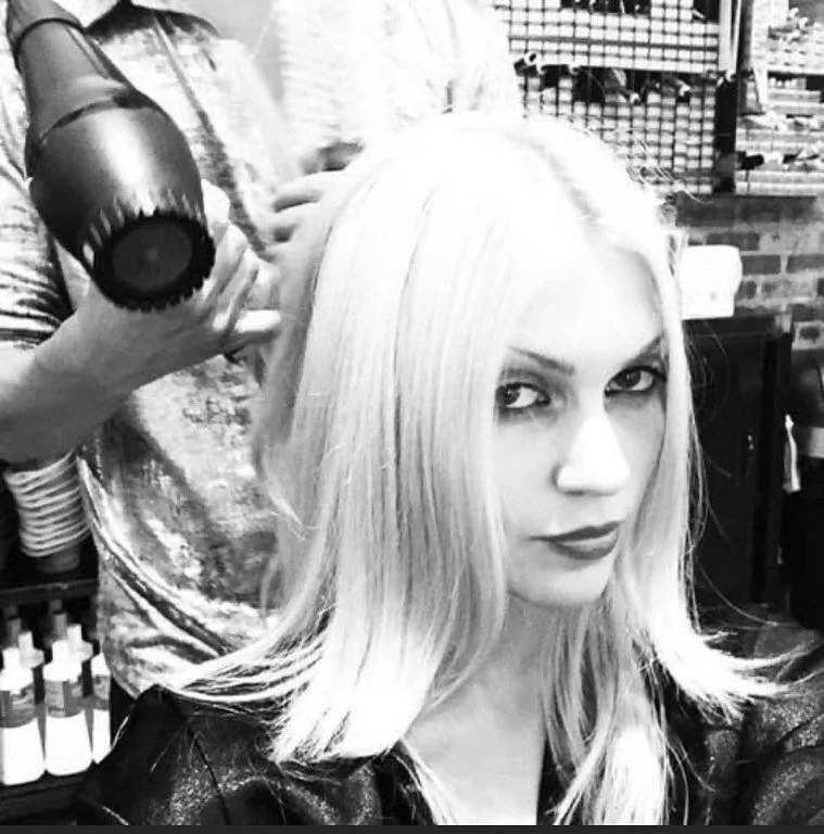 Missing my blonde hair only sometimes. The cost to up keep the white/silver color was extreme especially when I left nyc and therefore left my favorite, most talented hair artists @cesar4styles &amp; @thebobbymichael Can one ever go back?PS: I&rsqu