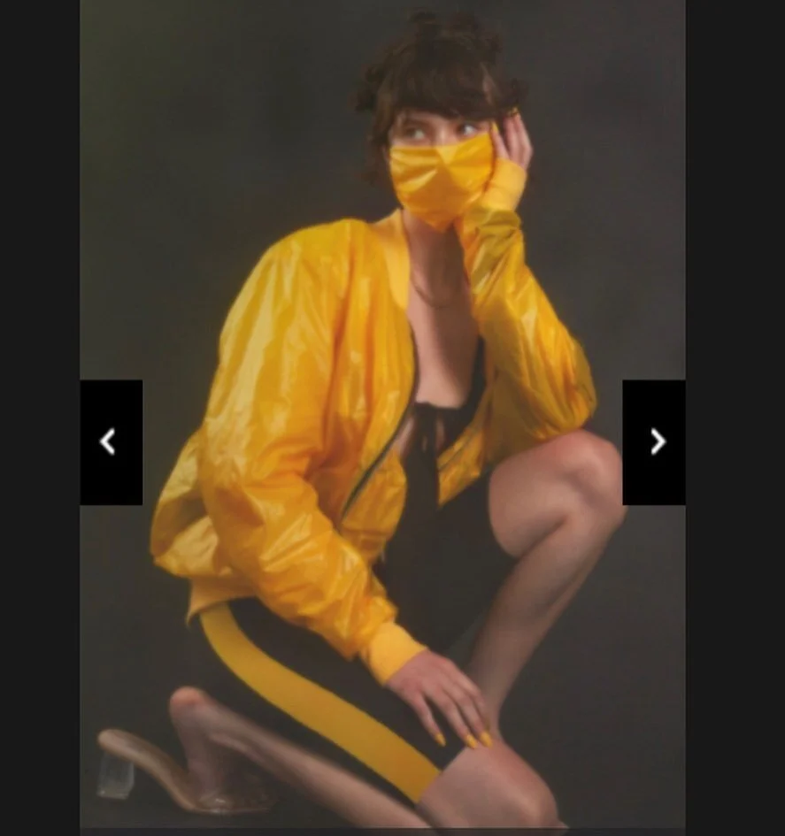 Currently, #katiegallagher Spring/Summer 2021 collection featuring @scarly3000 on @iodonna_it 🐝 Photos by @samhodgesphoto#Orpiment #nyfw #italiahttps://www.iodonna.it/moda/sfilate/sfilata.action?ricerca.idStagione=Primavera-Estate-2021&amp;ric