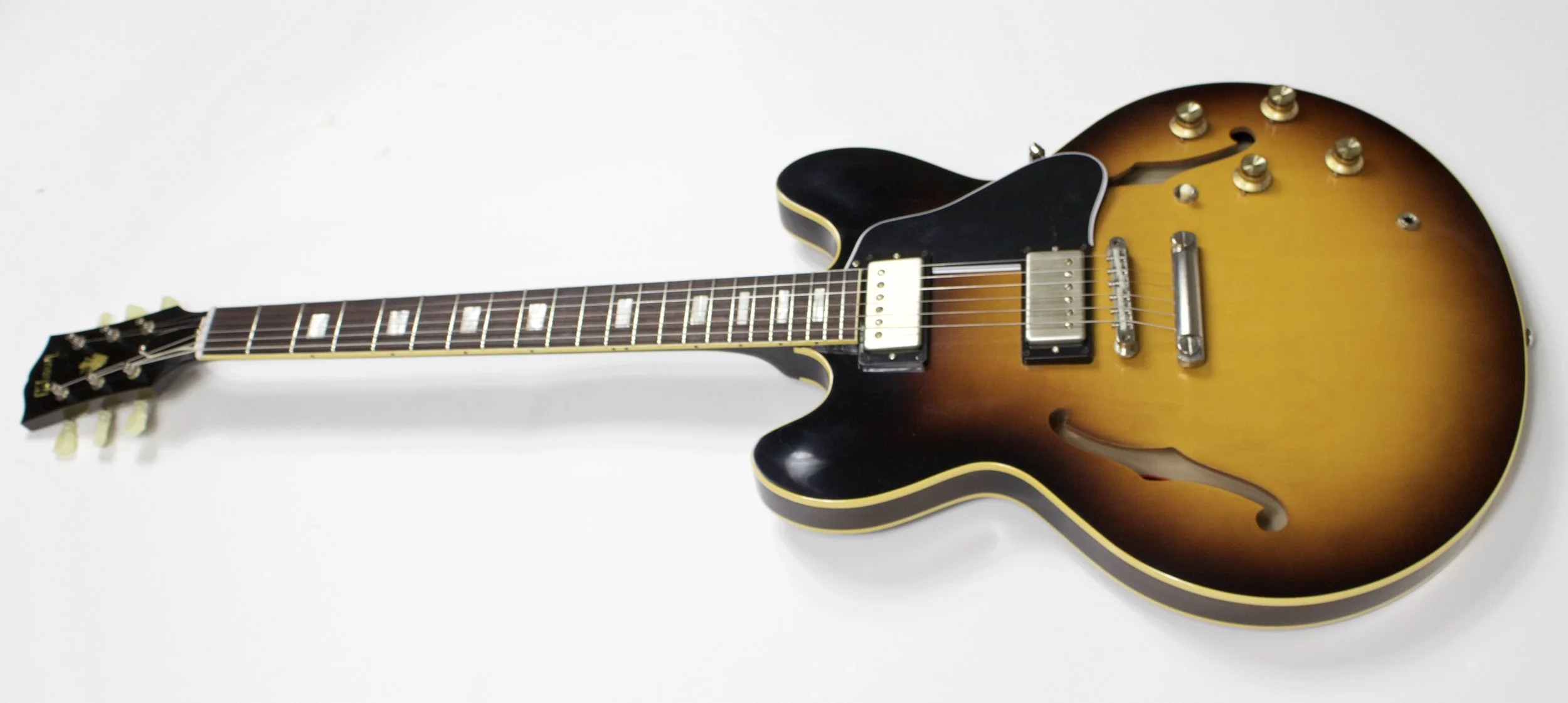 2016 Gibson ES-335 Block 1963 Reissue Sunburst — Breaze Guitars