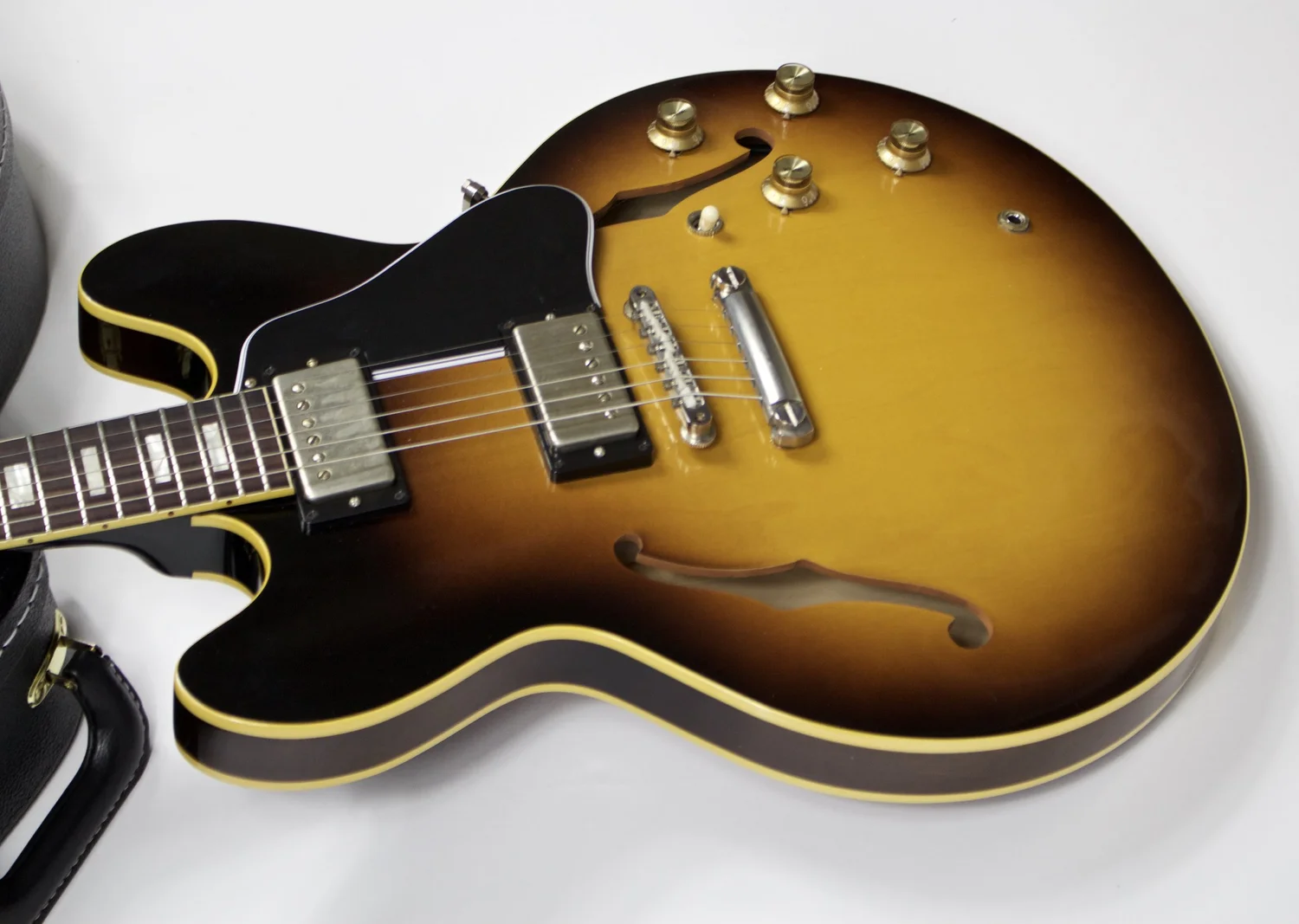 2016 Gibson ES-335 Block 1963 Reissue Sunburst — Breaze Guitars
