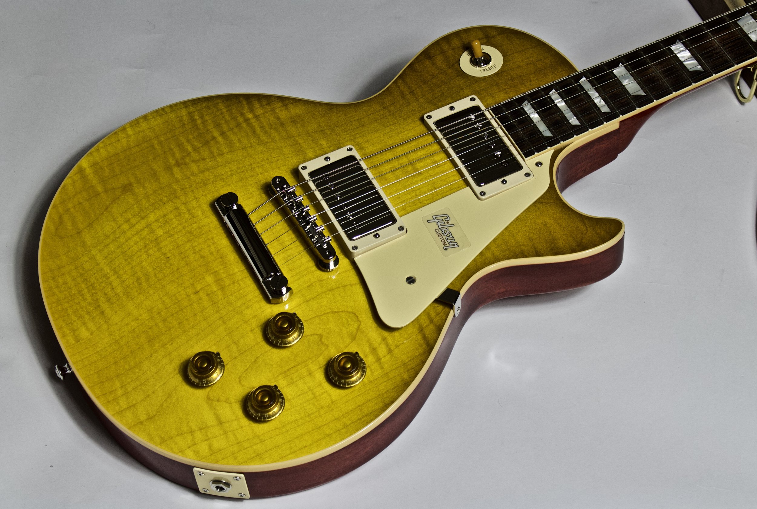 2018 Gibson Les Paul 1958 Reissue Honey Lemon Fade Gloss