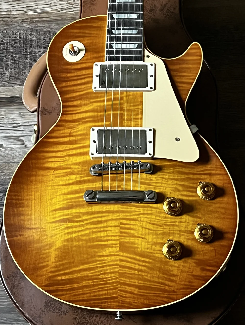 2023 Gibson Les Paul 1959 Reissue Dirty Lemon VOS — Breaze Guitars