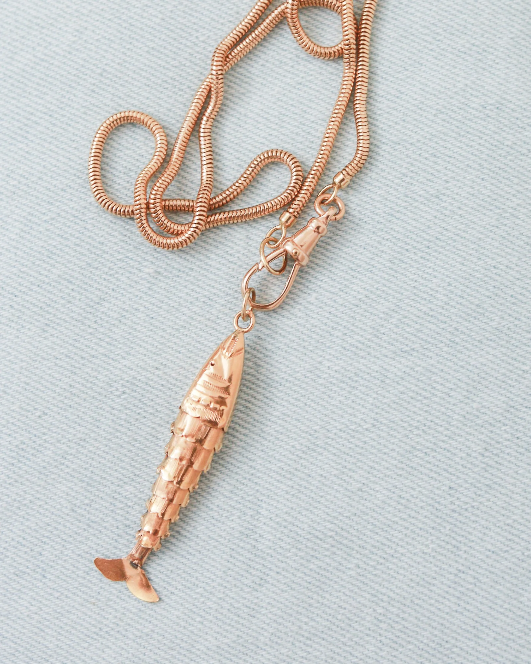 Articulated Fish Pendant