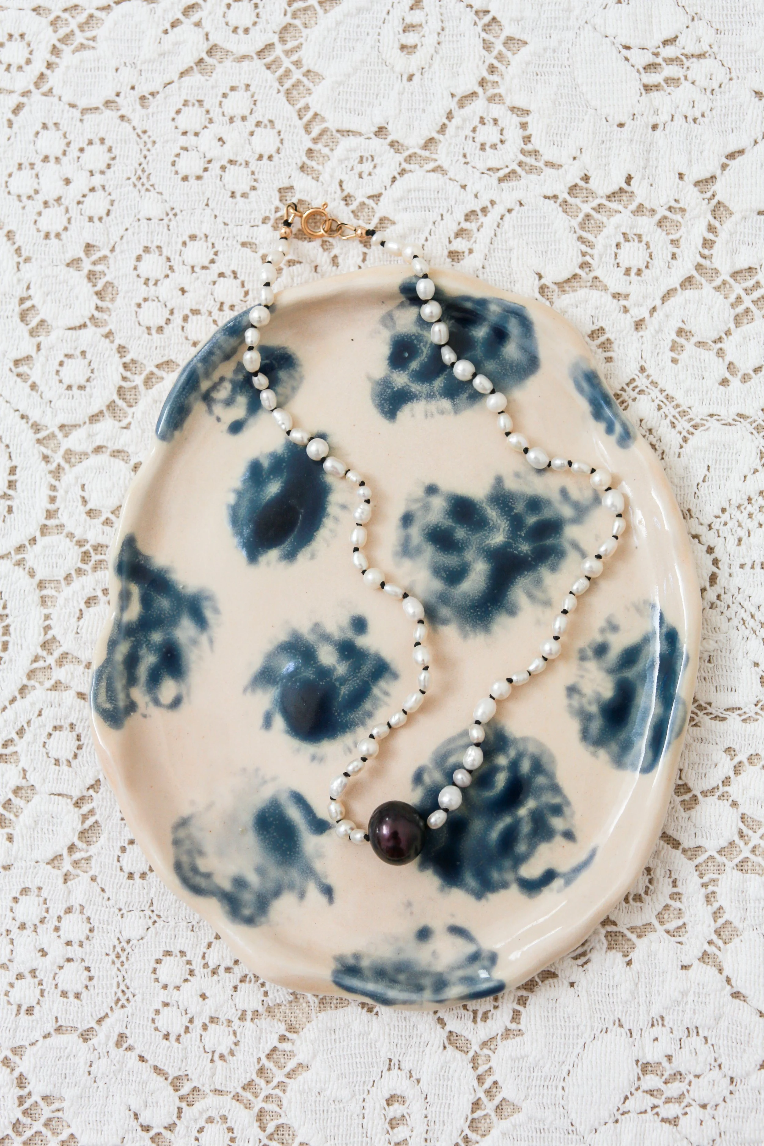 Porcelain Jewelry Dish