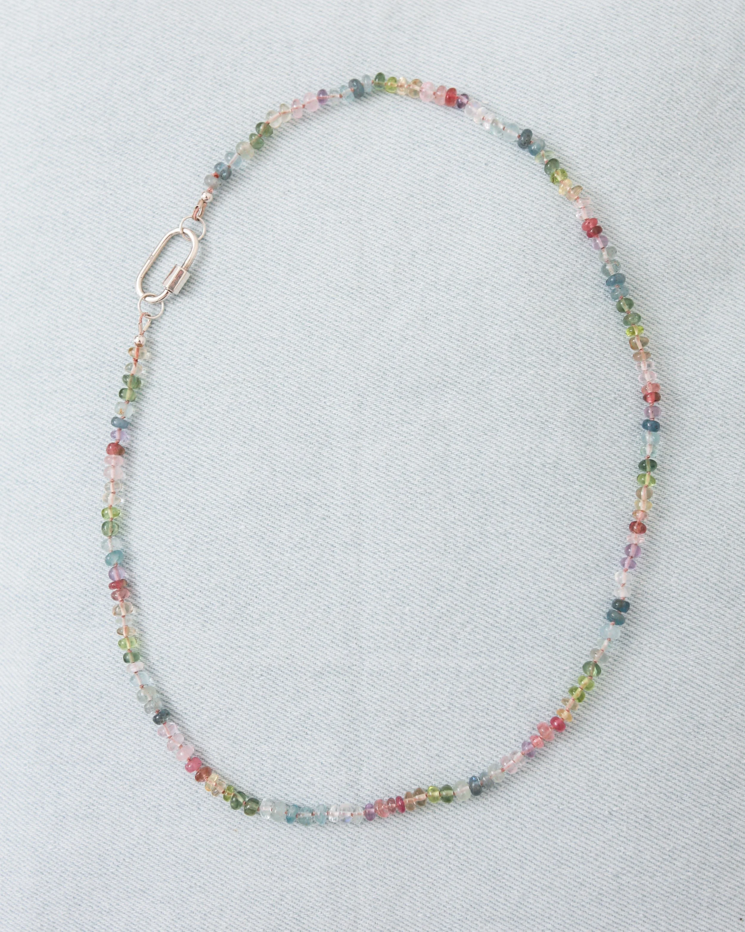 Itty Bitty Pastel Rainbow with Carabiner