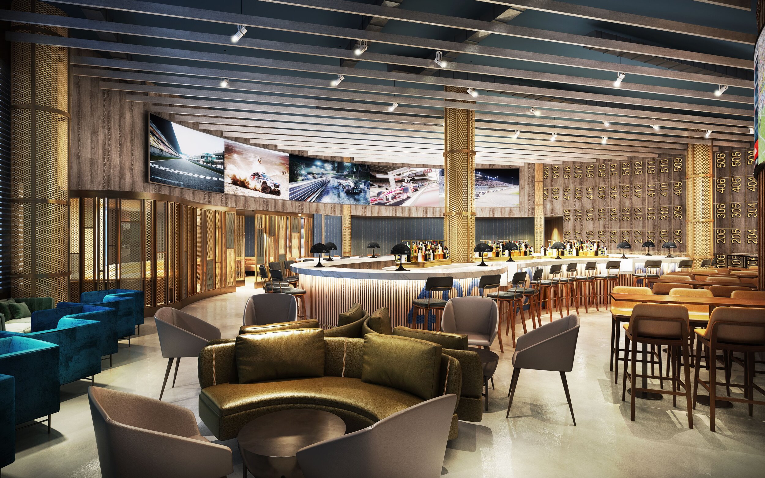Boston Seaport The Sporting Club at The Omni Boston Hotel at the