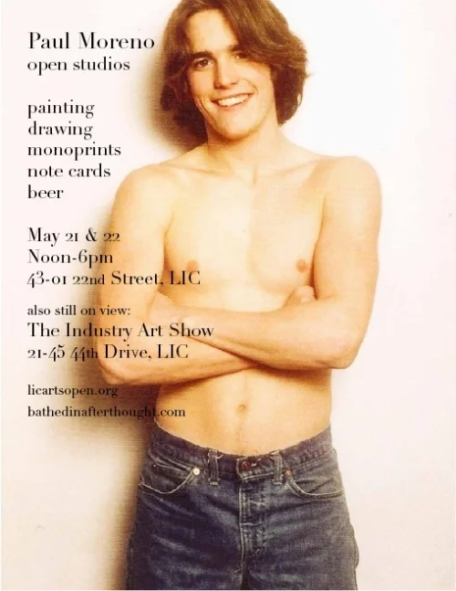 Open Studio Announcement, Spring 2012. Artist and Designer. 