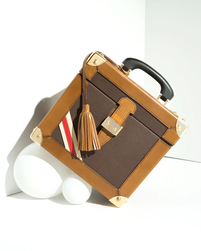 New York Times, On-line JULY 1, 2015 . MARKET REPORT: A Trunk Worth Bringing as Carry-On. Photographer: Joanna McClure. Paul Moreno-Set and Styling.