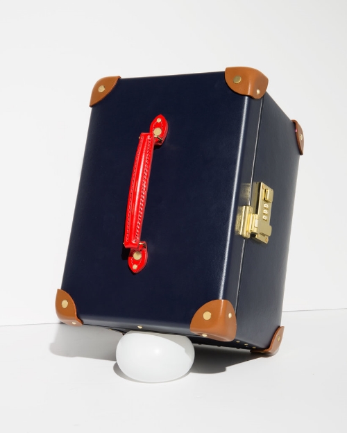 New York Times, On-line JULY 1, 2015 . MARKET REPORT: A Trunk Worth Bringing as Carry-On. Photographer: Joanna McClure. Paul Moreno-Set and Styling.