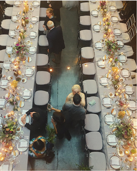 Sadtler/Conway Wedding, March 2017. Wedding Planner. I oversaw every element of this beautiful wedding. I worked with the caterer, floral designer, rental company and venue to create a flower-filled and candle lit environment for dinner. The ceremony took place against a beautiful garden landscape created just for the event. I was hands on, making floral arrangement prototypes, making boutonnieres myself, designing the programs, and other printed materials. 