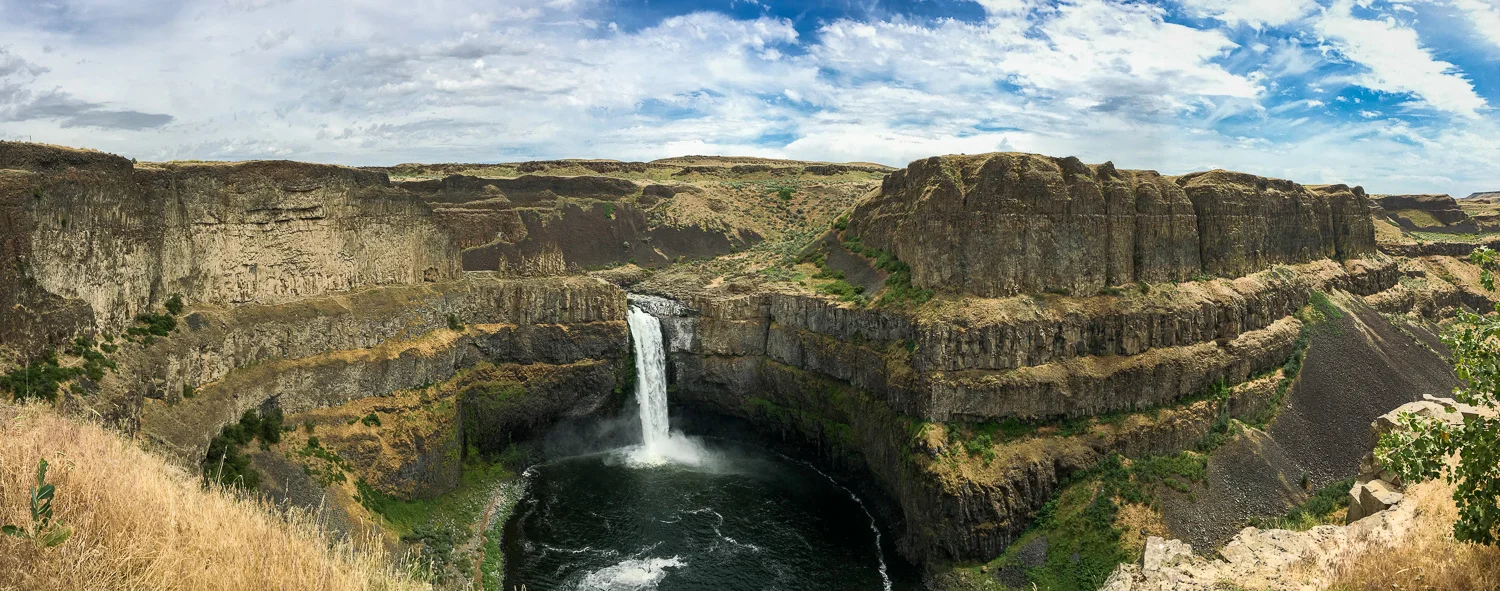 Panorama of Palouse Falls