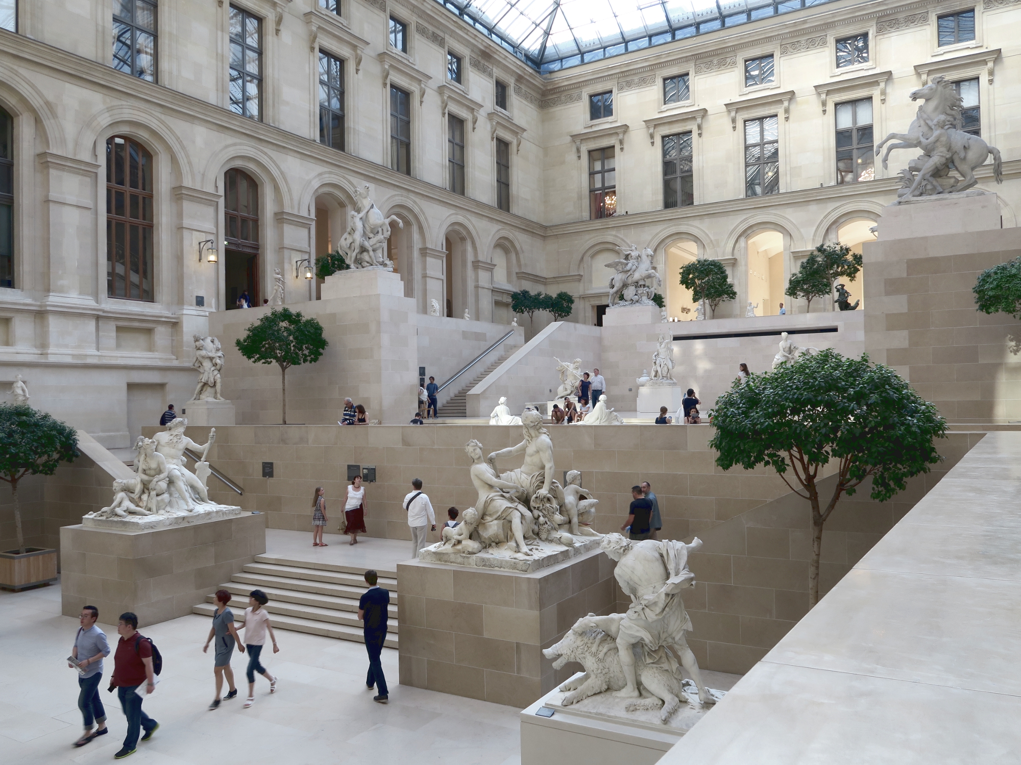 Louvre Statues