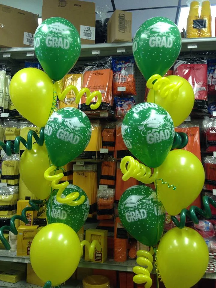 Green & Yellow latex with squiggles