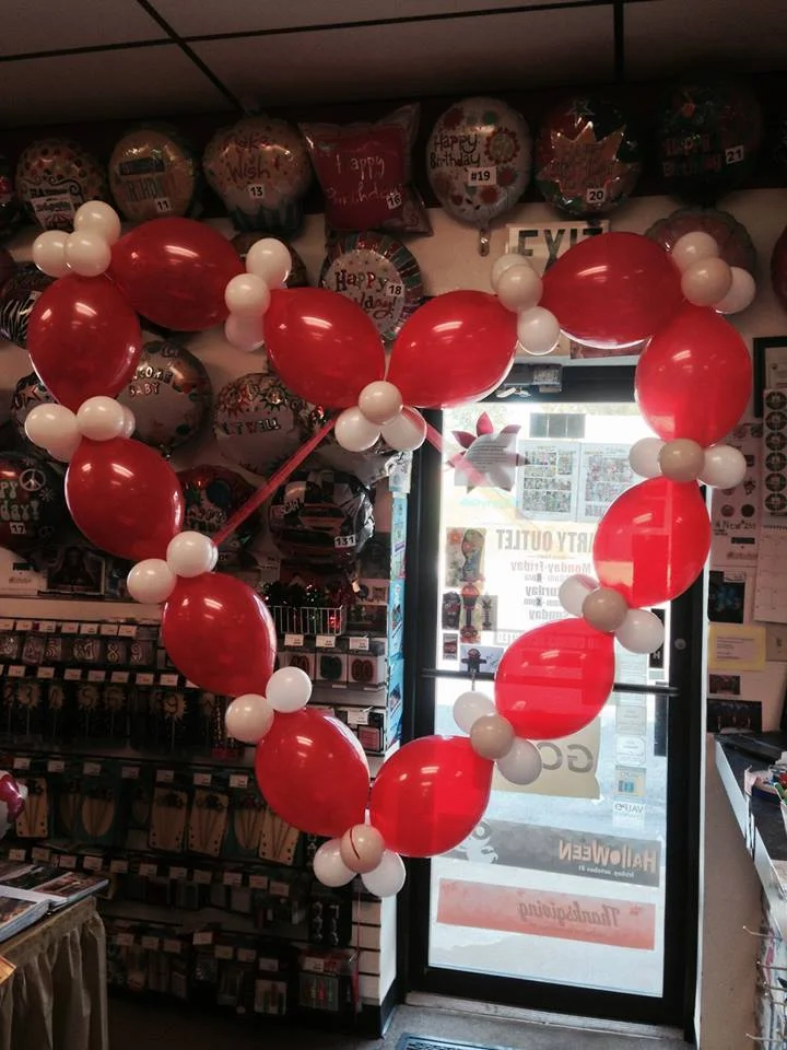 Red/White Heart Special Order in Any Color