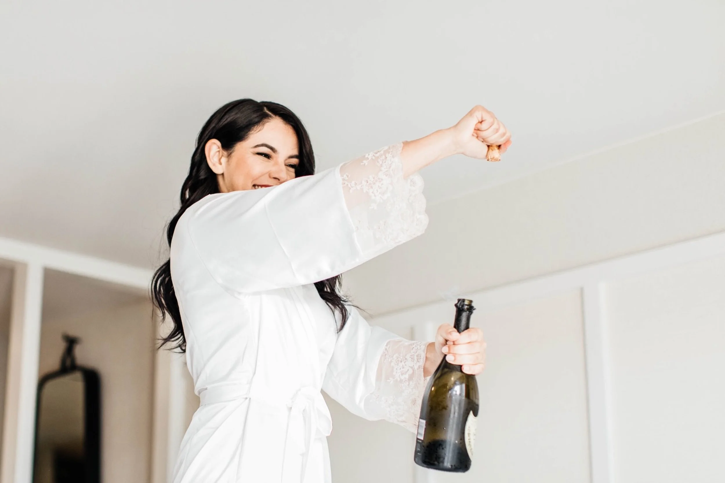 Smoky Hollow Studios Wedding, Bride Popping Champagne, Bride Getting Ready, Los Angeles Wedding, Los Angeles Wedding Photographer, Los Angeles Wedding Photos, Los Angeles Wedding Photography, DTLA Wedding, California Wedding Photographer, California Wedding Photography, California Wedding Photos, SoCal Wedding Photographer, SoCal Wedding Photos, SoCal Wedding Photography, Los Angeles Wedding Inspo, Destination Wedding California, Hipster Wedding, Modern Elegant Wedding, Warehouse Wedding