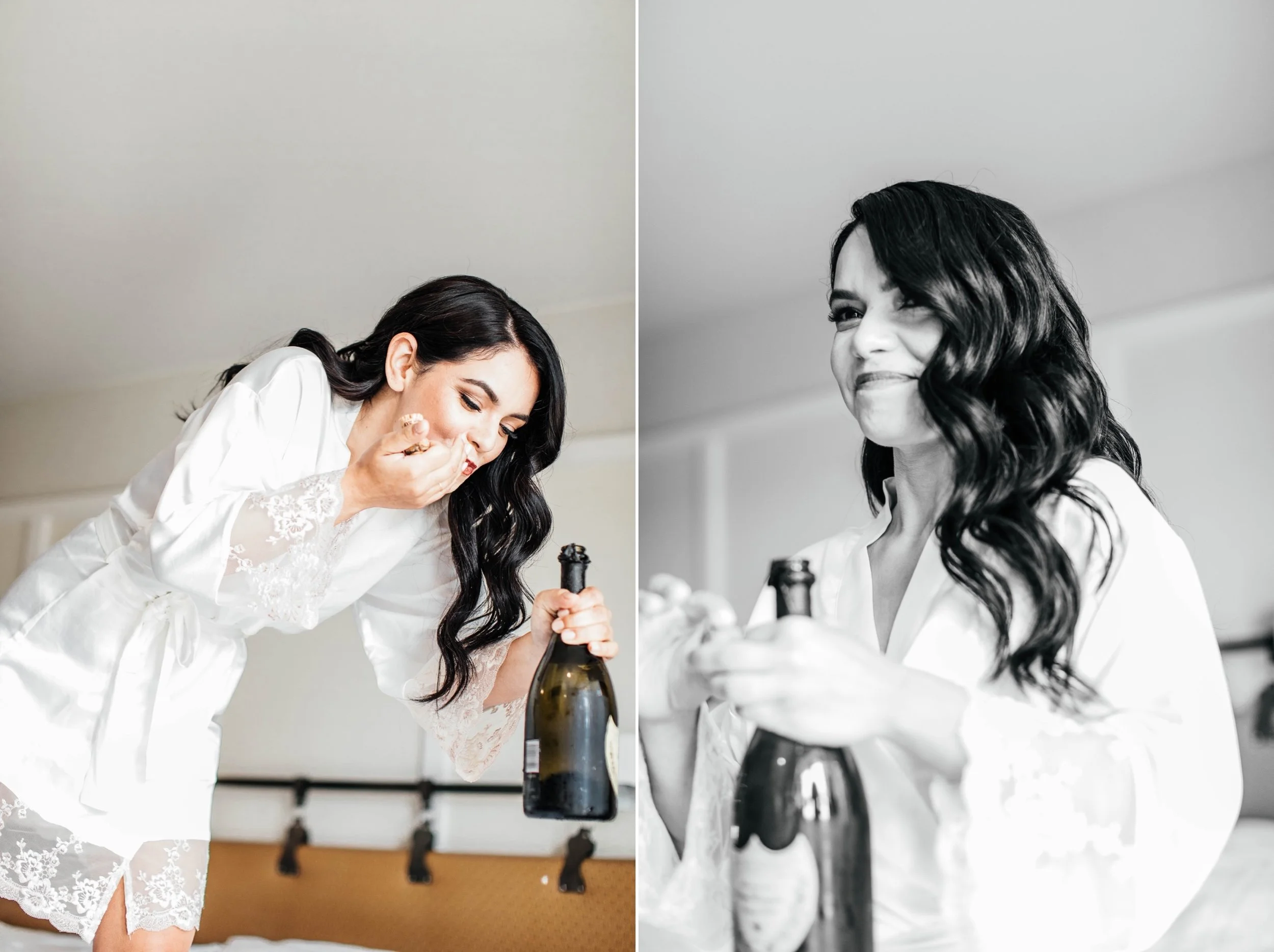 Smoky Hollow Studios Wedding, Bride Popping Champagne, Bride Getting Ready, Los Angeles Wedding, Los Angeles Wedding Photographer, Los Angeles Wedding Photos, Los Angeles Wedding Photography, DTLA Wedding, California Wedding Photographer, California Wedding Photography, California Wedding Photos, SoCal Wedding Photographer, SoCal Wedding Photos, SoCal Wedding Photography, Los Angeles Wedding Inspo, Destination Wedding California, Hipster Wedding, Modern Elegant Wedding, Warehouse Wedding