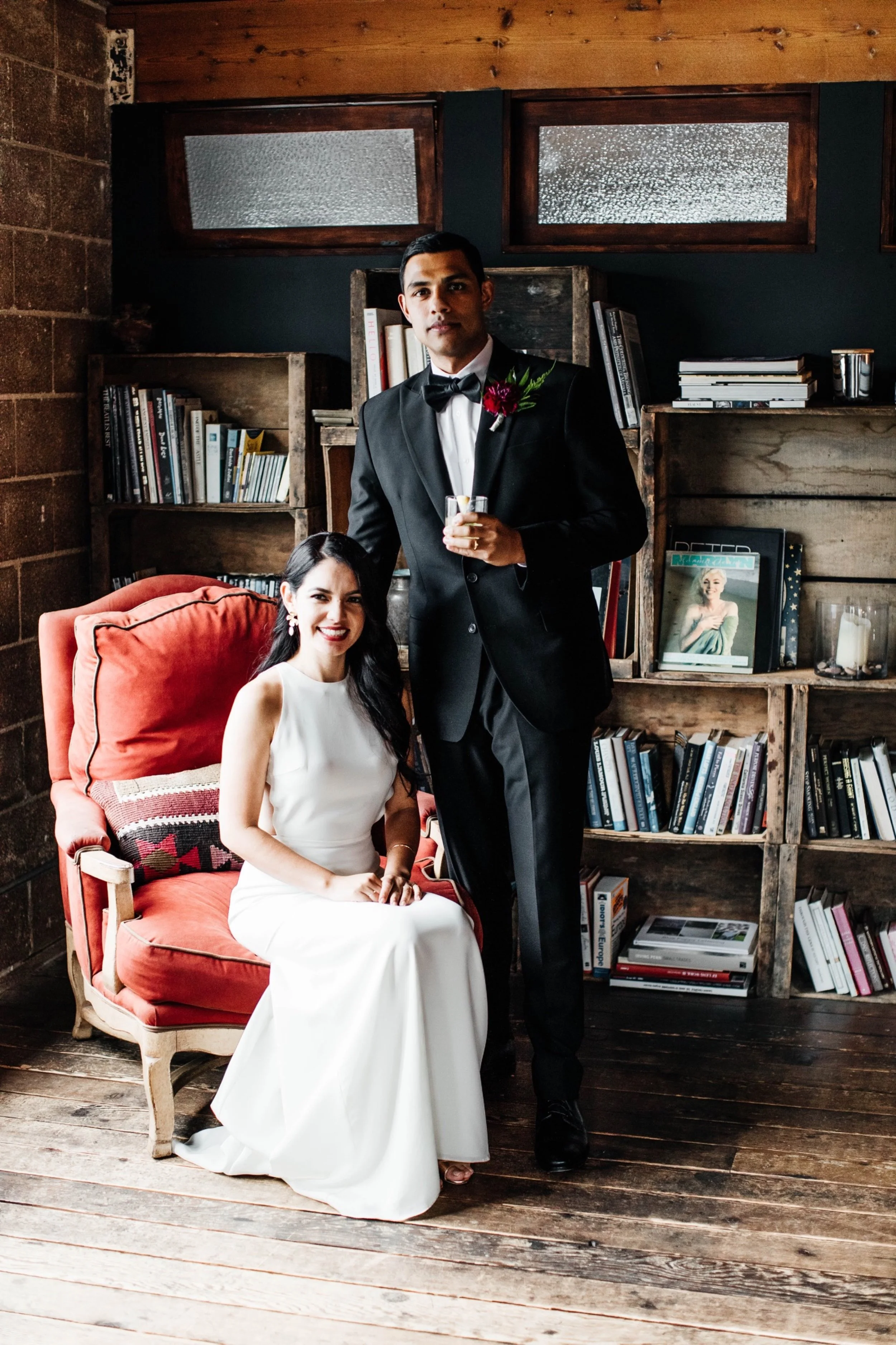 Smoky Hollow Studios Wedding, Just Married, Bride and Groom, Los Angeles Wedding, Los Angeles Wedding Photographer, Los Angeles Wedding Photos, Los Angeles Wedding Photography, DTLA Wedding, California Wedding Photographer, California Wedding Photography, California Wedding Photos, SoCal Wedding Photographer, SoCal Wedding Photos, SoCal Wedding Photography, Los Angeles Wedding Inspo, Destination Wedding California, Biracial Couple, Modern Wedding, Warehouse Wedding, Unique Wedding Venue
