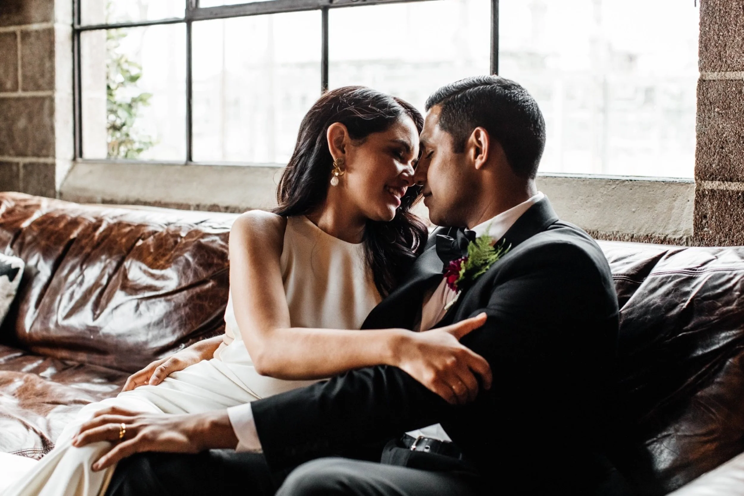 Smoky Hollow Studios Wedding, Bride and Groom Portraits, Los Angeles Wedding, Los Angeles Wedding Photographer, Los Angeles Wedding Photos, Los Angeles Wedding Photography, DTLA Wedding, California Wedding Photographer, California Wedding Photography, California Wedding Photos, SoCal Wedding Photographer, SoCal Wedding Photos, SoCal Wedding Photography, Los Angeles Wedding Inspo, Destination Wedding California, Biracial Couple, Modern Wedding, Warehouse Wedding, Unique Wedding Venue