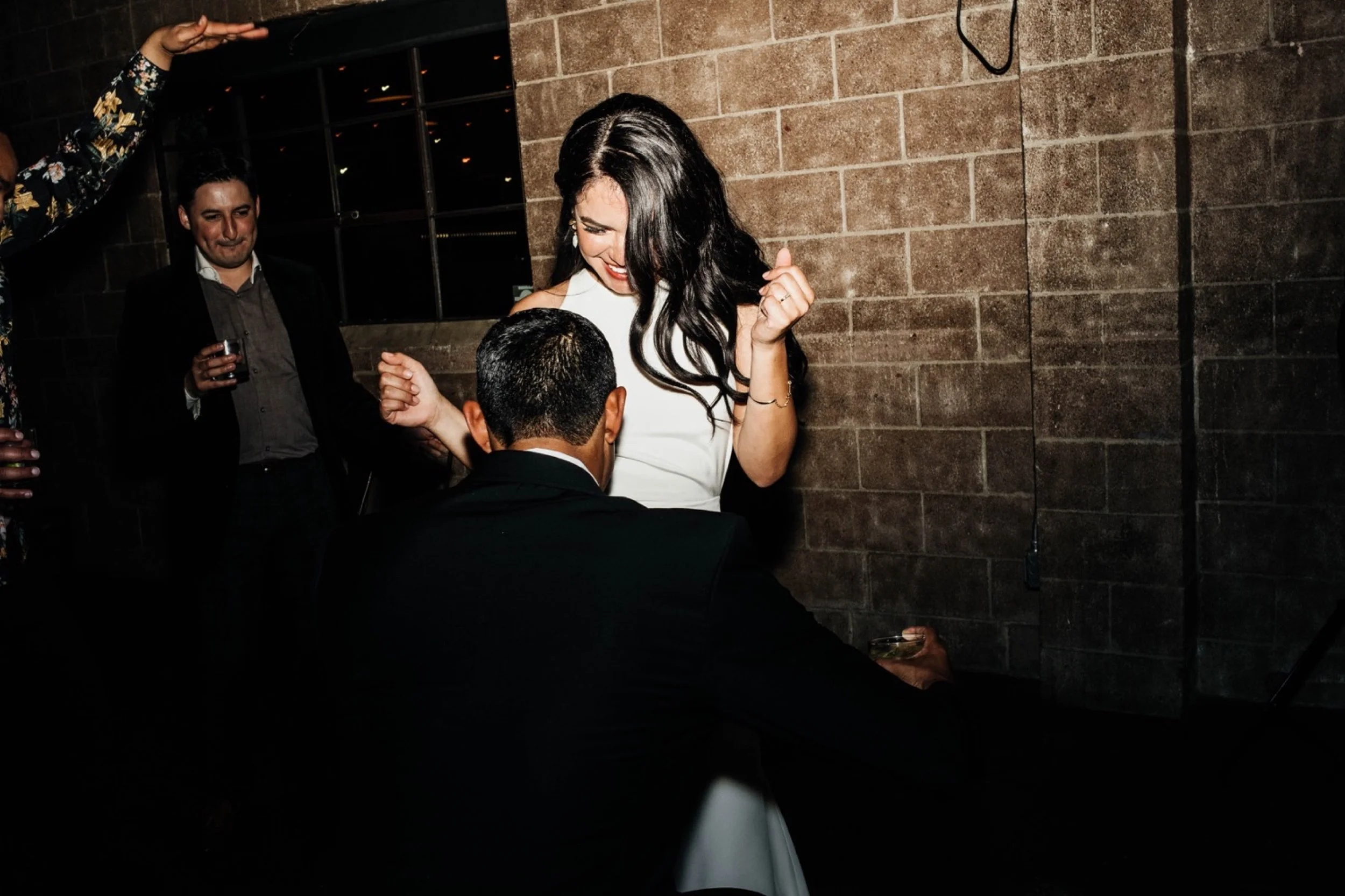 Smoky Hollow Studios Wedding, Bride and Groom Dancing, Dance Floor, Los Angeles Wedding, Los Angeles Wedding Photographer, Los Angeles Wedding Photos, Los Angeles Wedding Photography, DTLA Wedding, California Wedding Photographer, California Wedding Photography, California Wedding Photos, SoCal Wedding Photographer, SoCal Wedding Photos, SoCal Wedding Photography, Los Angeles Wedding Inspo, Destination Wedding California, Biracial Couple, Modern Wedding, Warehouse Wedding, Unique Wedding Venue