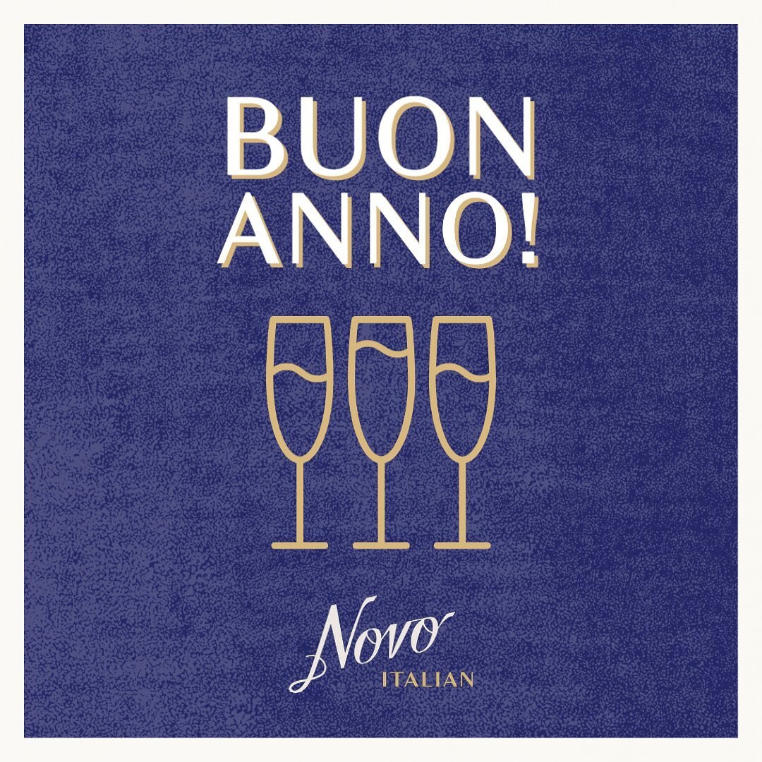 🎁 Buon Anno a tutti! Wishing everyone a Happy New Year! Please note we will be closing at 8 pm tomorrow, Dec 31st, resuming service at 5 PM on Jan 1st.